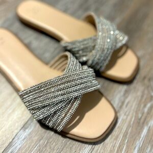 A new day target rhinestone sandal